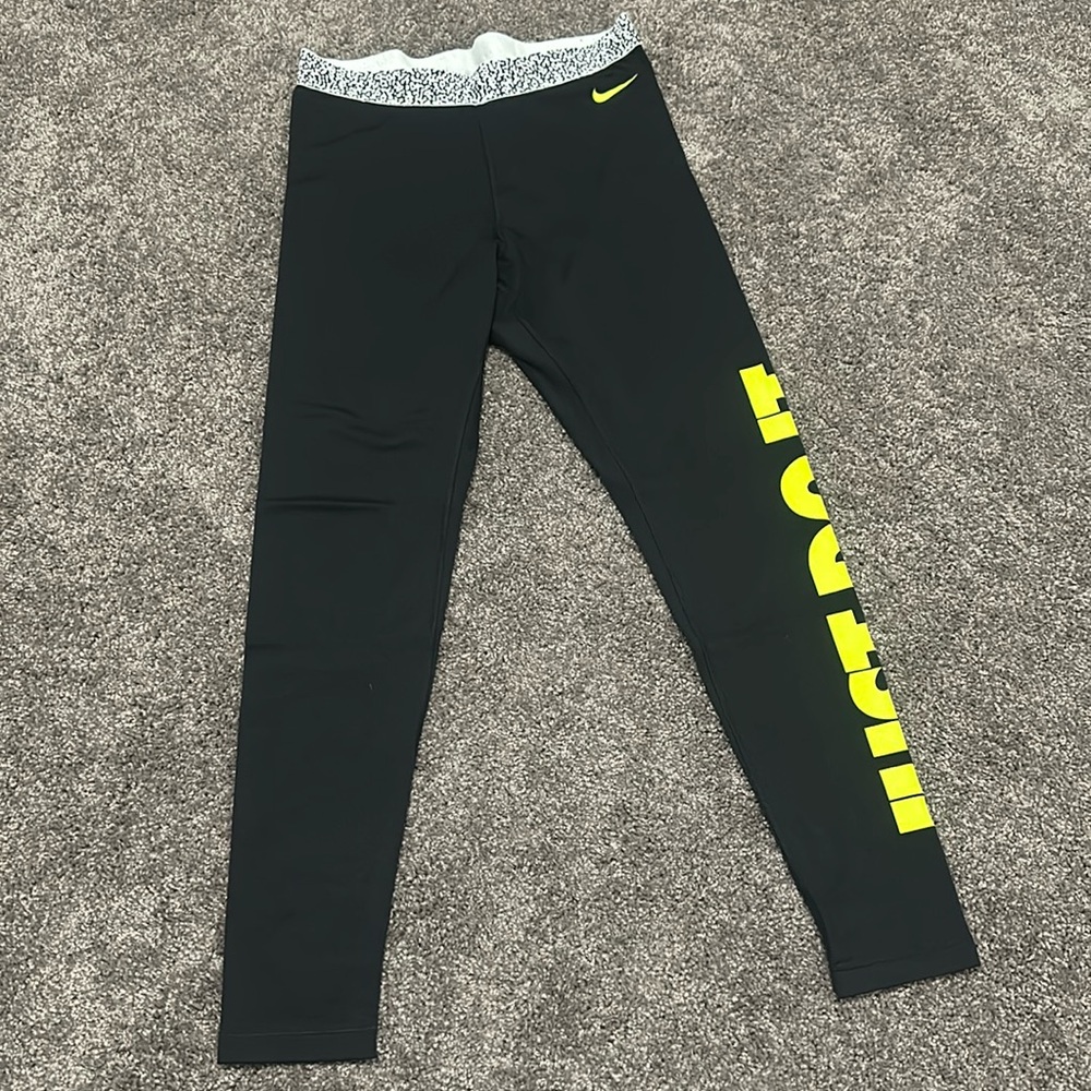Nike Pro Hyperwarm Mezzo Waistband Tights size Large